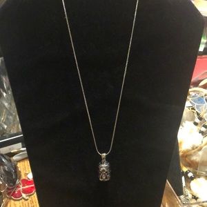 Prayer Box/cylinder Necklace